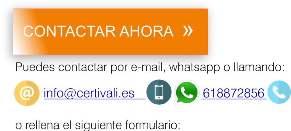 Contactar con Técnico Certivali.es