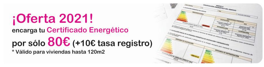 Precio certificado energetico Certivali